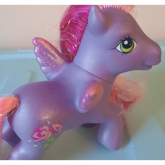 G3 My Little Pony Royal Rose Pegasus Hasbro MLP Rare HTF - Picture 1 of 6